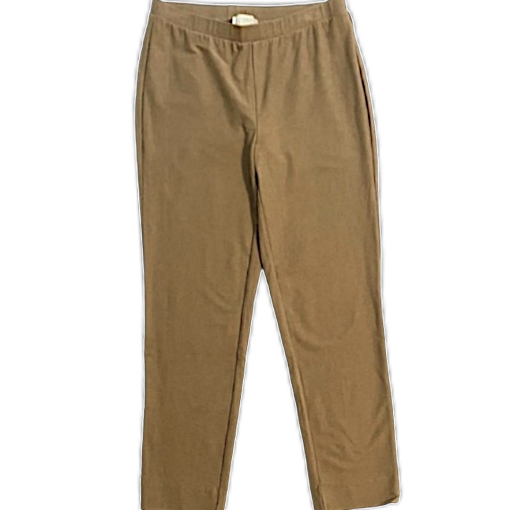 Marla Wynne layers camel crepe pants - Picture 2 of 8